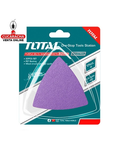 accesorios herramientas. Juego hojas lija multifunción Mod. TAC78080202