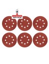 JUEGO 6 HOJAS LIJA REDONDA MOD. TAC732251.
