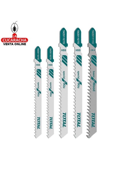 accesorios herramientas. 5 Hojas para sierra caladora Mod. TAC51051