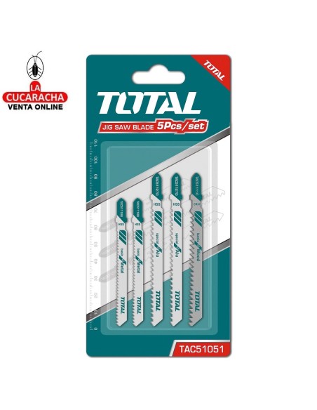 accesorios herramientas. 5 Hojas para sierra caladora Mod. TAC51051