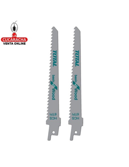 accesorios herramientas. BLISTER 2 Hojas para sierra sable Mod. TAC52644D