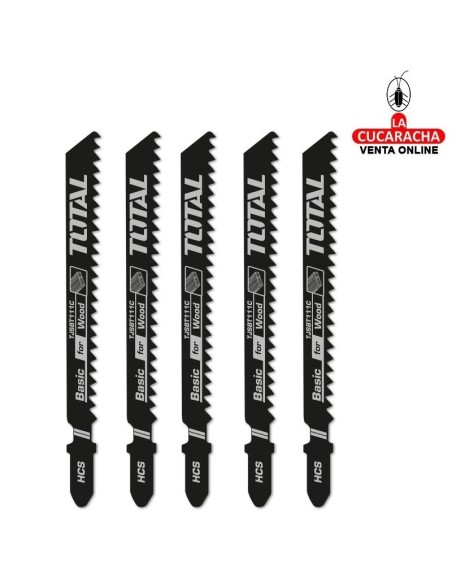 accesorios herramientas. 5 Hojas para sierra caladora Mod. TJSBT111C