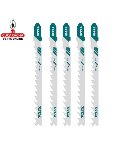 accesorios herramientas. 5 Hojas para sierra caladora Mod. TAC51144D
