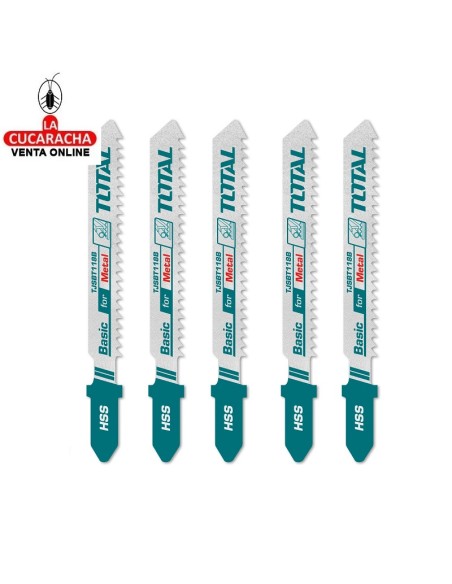 accesorios herramientas. 5 Hojas para sierra caladora Mod. TJSBT118B