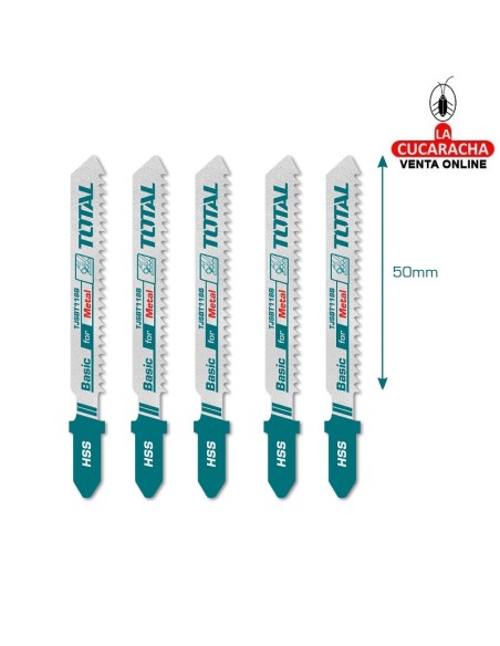 accesorios herramientas. 5 Hojas para sierra caladora Mod. TJSBT118B