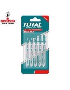 accesorios herramientas. 5 Hojas para sierra caladora Mod. TJSBT118B