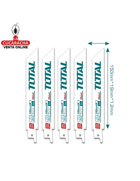 accesorios herramientas. BLISTER 5 Hojas para sierra sable Mod. TRSB922EF