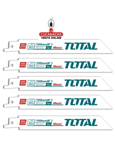 accesorios herramientas. BLISTER 5 Hojas para sierra sable Mod. TRSB922EF