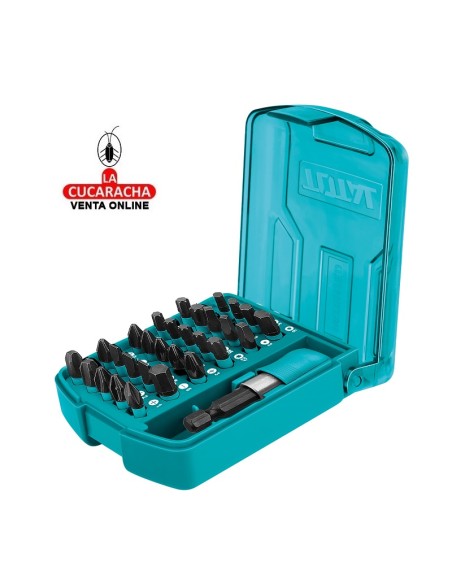 accesorios herramientas. Caja 30 puntas de impacto + adaptador Mod. TACSD18306
