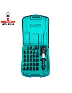 CAJA 30 PUNTAS DE IMPACTO+ADAPTADOR MOD. TACSD18306.