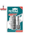 SET 9 PUNTAS 1/4'' CON PORTAPUNTAS MOD. TACSD3091.