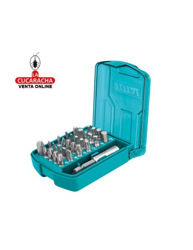 CAJA DE 30 PUNTAS+ADAPTADOR MOD. TACSD10306.
