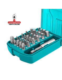 CAJA DE 30 PUNTAS+ADAPTADOR MOD. TACSD10306.