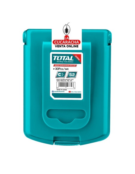 accesorios herramientas. Caja de 30 puntas + adaptador Mod. TACSD10306