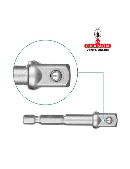 accesorios herramientas. 3 Adaptadores para llave vaso Mod. TAC273651