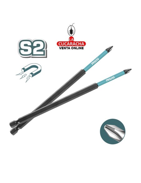 accesorios herramientas. JUEGO 10 PUNTAS- PH1 MOD. TACIM16PH1