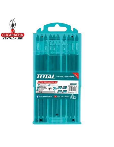 accesorios herramientas. JUEGO 10 PUNTAS- PH1 MOD. TACIM16PH1