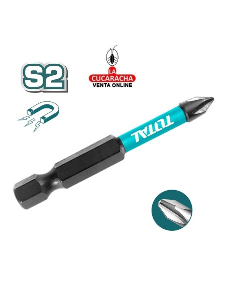 accesorios herramientas. JUEGO 10 Puntas - PH2 Mod. TACIM16PH223