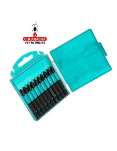 accesorios herramientas. JUEGO 10 Puntas - PH2 Mod. TACIM16PH223