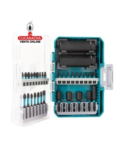 BLISTER CAJA 33 PUNTAS IMPACTO+ADAPTADORES MOD. TACSDL63306.