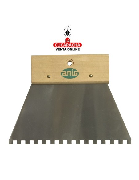 accesorios pintura. Espátula dentada Mod. 4650