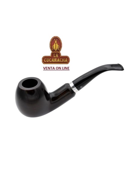 Pipa española ENA-Bruken ALMIRANTE TABACO BENT APPLE 942-9MM. LISA.