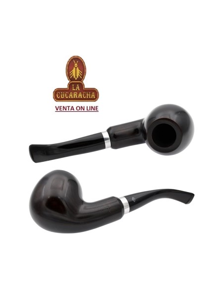Pipa española ENA-Bruken ALMIRANTE TABACO BENT APPLE 942-9MM. LISA.