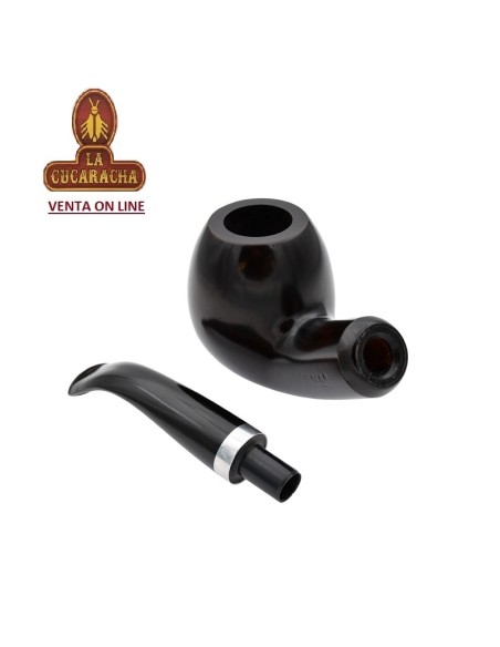 Pipa española ENA-Bruken ALMIRANTE TABACO BENT APPLE 942-9MM. LISA.