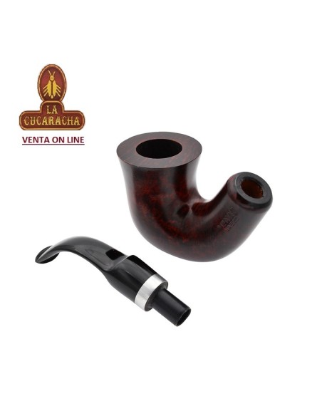Pipa española ENA-Bruken ALMIRANTE TABACO CALABASH 703-9MM. LISA.