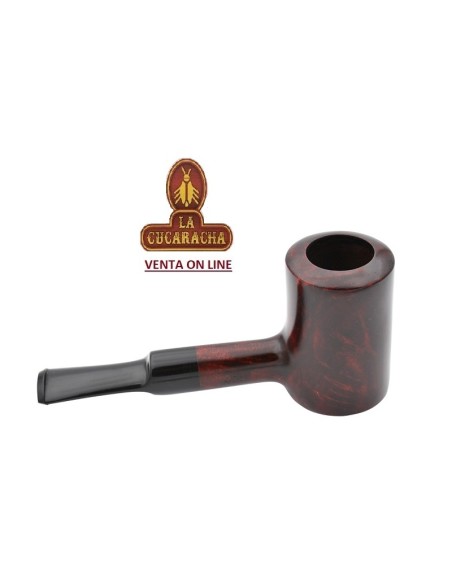 Pipa española ENA-Bruken PIPO CHERRY POCKER 491-SIN FILTRO LISA.