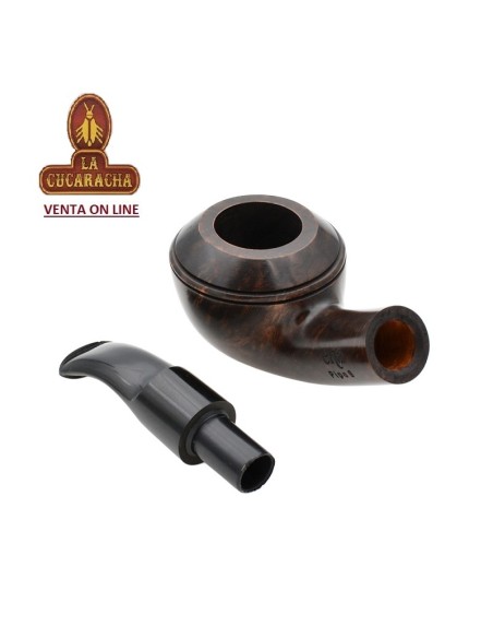 Pipa española ENA-Bruken PIPO TABACO RHODESIAN 1021-9MM LISA.