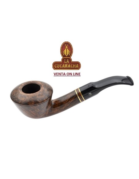 Pipa española Bruken ARBOREA MEDITERRANEO BENT BULLDOG RHODESIAN 205-9MM LISA.