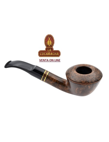 Pipa española Bruken ARBOREA MEDITERRANEO BENT BULLDOG RHODESIAN 205-9MM LISA.