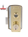 Cerradura Sobreponer puerta madera CILINDRO Y 3 LLAVES SERRETA Modelo 75UN.