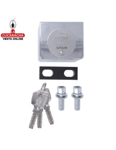 amig-Cerradura puertas enrollables latón macizo Modelo 670.