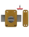 amig-Cerradura sobreponer Modelo 80 Esmaltado Oro.