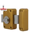 amig-Cerradura sobreponer Modelo 80 Esmaltado Oro.