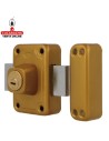 amig-Cerradura sobreponer Modelo 81 Esmaltado Oro.