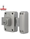 amig-Cerradura sobreponer Modelo 81 Esmaltado Plata.