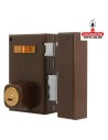 amig-Cerradura sobreponer Modelo 75 Marrón-Derecha.