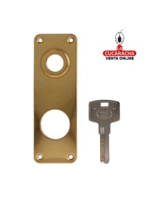 amig-Cerradura sobreponer Modelo 75n Marrón-Derecha.