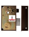 amig-Cerradura sobreponer Modelo 75n Marrón-Izquierda.