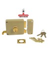 amig-Cerradura sobreponer Modelo 78 Beige-Derecha.