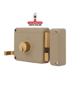 amig-Cerradura sobreponer Modelo 78 Beige-Derecha.