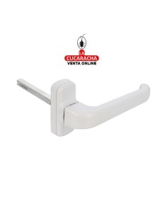 amig-Juego Manilla puerta Aluminio Modelo Epsilon Blanco-Negro.