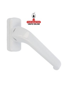 amig-Juego Manilla puerta Aluminio Modelo Epsilon Blanco-Negro.