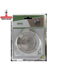 POMO DE ACERO PARA PUERTA DE ENTRADA MODELO 55.