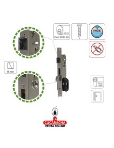 amig-Cerradura Embutir Modelo 740-30mm.