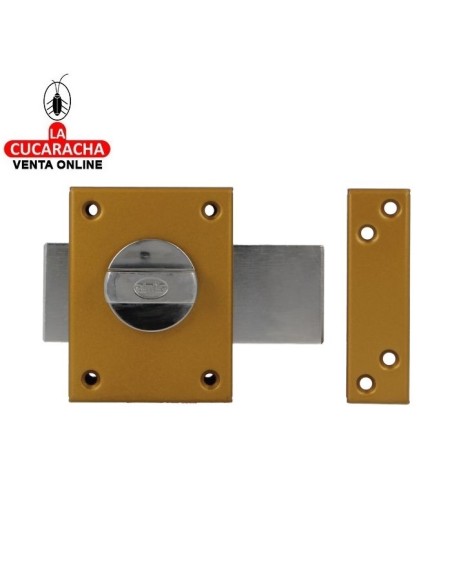 amig-Cerradura sobreponer Modelo 85 Esmaltado Oro.