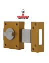 amig-Cerradura sobreponer Modelo 85 Esmaltado Oro.